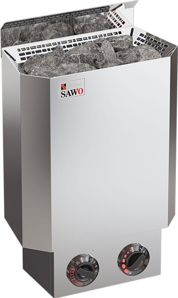Piec do sauny Sawo Nordex Mini 3,0 kW, stalowy | ze zintegrowanym sterownikiem | NRM-30NB-Z