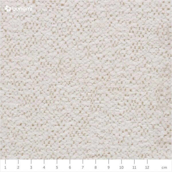 Biała sofa z tkaniny szenilowej 278 cm Everest – Bobochic Paris
