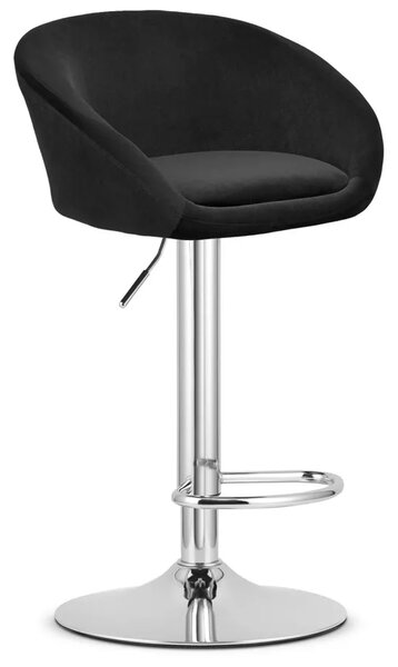 Czarny hoker barowy C6-L21