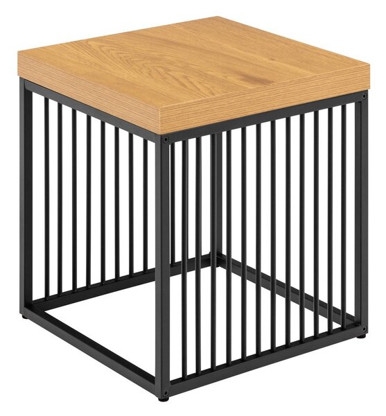Stolik z blatem w dekorze dębu 40x40 cm Strington – Actona