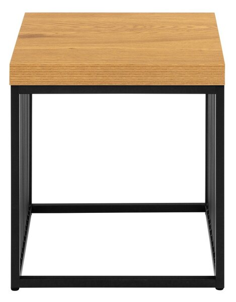 Stolik z blatem w dekorze dębu 40x40 cm Strington – Actona