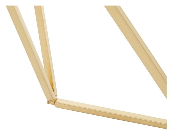 Konsola w kolorze złota ze szklanym blatem 40x120 cm Farran – Premier Housewares