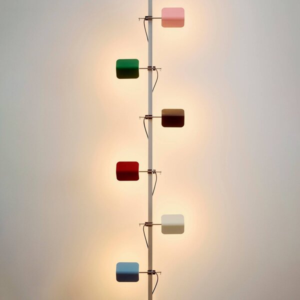 HAY Lampka z klipsem Apex, niebieski, biuro, metal, design