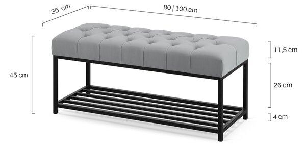 Ławka - Frame Quilted