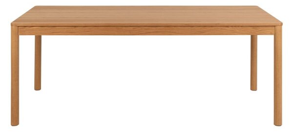 Rozkładany stół w dekorze dębu 100x200 cm Atlantic – Actona