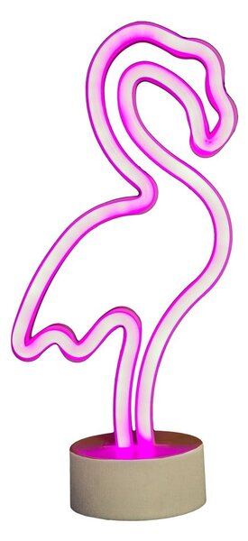 Miętowa lampka dziecięca Flamingo – Hilight