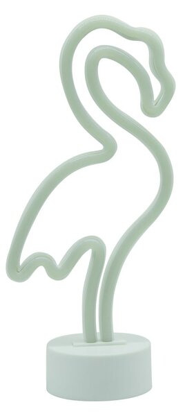 Miętowa lampka dziecięca Flamingo – Hilight