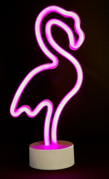Miętowa lampka dziecięca Flamingo – Hilight