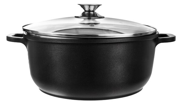 Aluminiowy garnek ze szklaną pokrywką Orion Grande, ø 28 cm