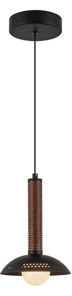 Lampa Wisząca Elstead, Arden, ściemnialny, czarny, salon, aluminium, nowoczesny