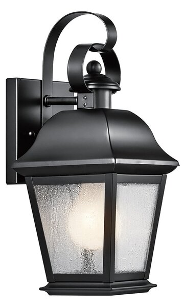 Zewnętrzna Lampa KICHLER, Mount Vernon, ściemnialny, czarny, aluminium