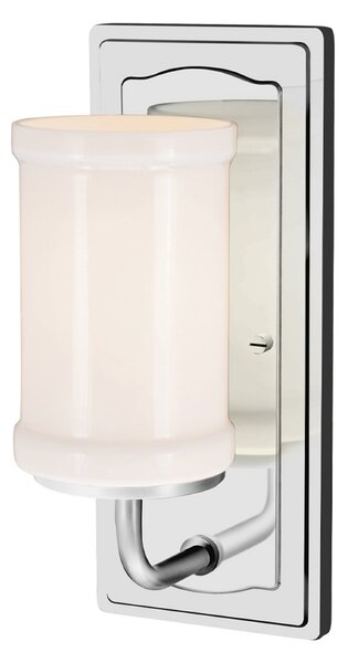 Lampa Ścienna KICHLER, Vetivene, chromowy, łazienka, metal