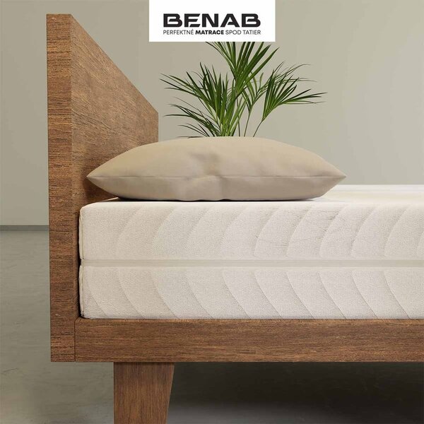 Twardy/średnio twardy piankowo-lateksowy materac dziecięcy dwustronny termoregulacyjny 90x200 cm Magic Night – BENAB