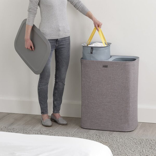 Kosz na pranie 45 l + 45 l Tota − Joseph Joseph
