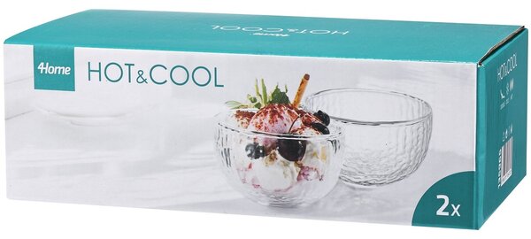 4Home Miska termiczna Forge Hot&Cool 300 ml, 2 szt