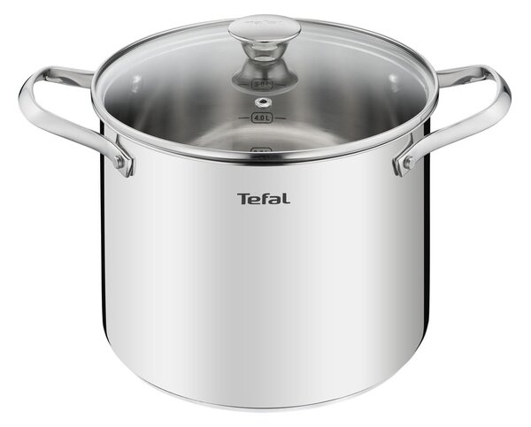 Zestaw garnków ze stali nierdzewnej 9 el. Cook Eat – Tefal