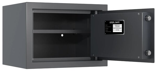 Sejf meblowy PRAKTIK 25 EL, elektroniczny S1, 250 × 350 × 280 mm, 17 l