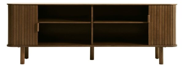 Brązowa szafka pod TV w dekorze dębu 56x160 cm Cavo – Unique Furniture