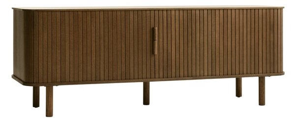 Brązowa szafka pod TV w dekorze dębu 56x160 cm Cavo – Unique Furniture