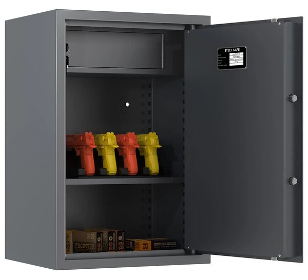 Sejf meblowy PRAKTIK 65 EL, elektroniczny S1, 650 x 440 x 360 mm, 79 l