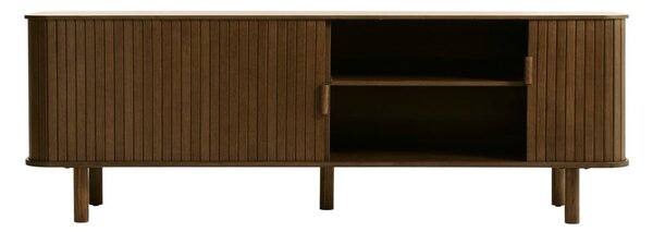 Brązowa szafka pod TV w dekorze dębu 56x160 cm Cavo – Unique Furniture