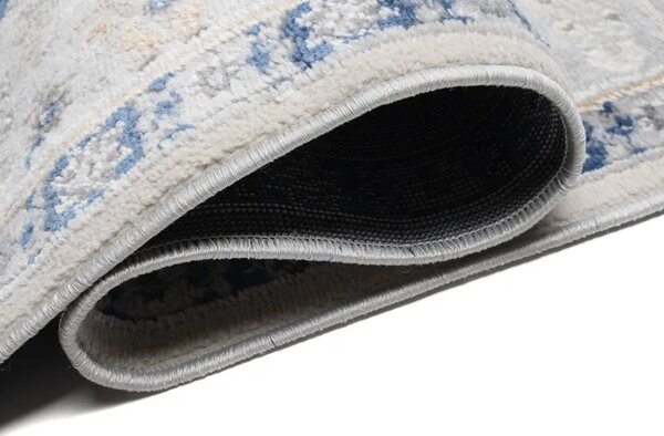Niebieski dywan przecierany N0-P17