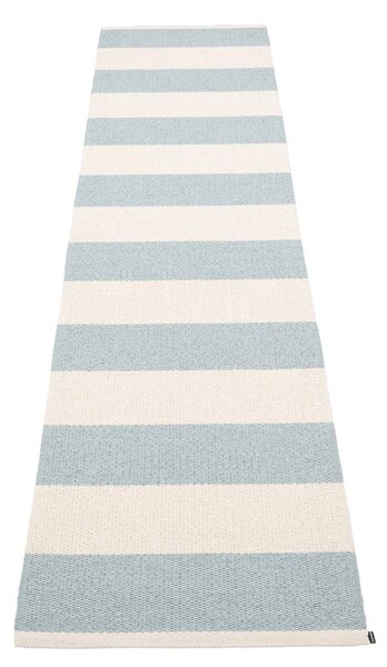 Jasnoniebiesko-kremowy chodnik odpowiedni na zewnątrz 70x300 cm Bob Blue Fog – Pappelina