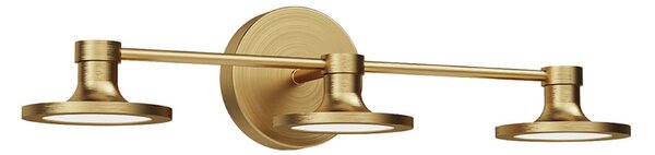 Lampa Ścienna Elstead, Issa, ściemnialny, złoty | mosiężny, łazienka, aluminium