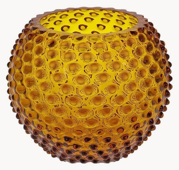 Wazon ze szkła dmuchanego Hobnail Globe, W 20 cm