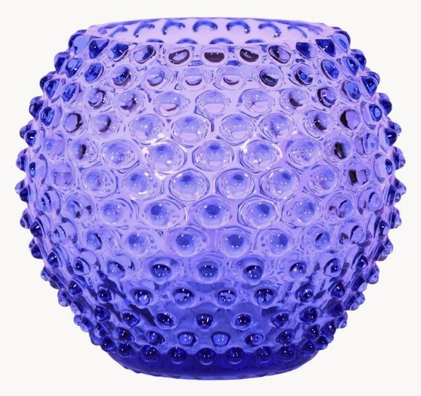Wazon ze szkła dmuchanego Hobnail, W 20 cm