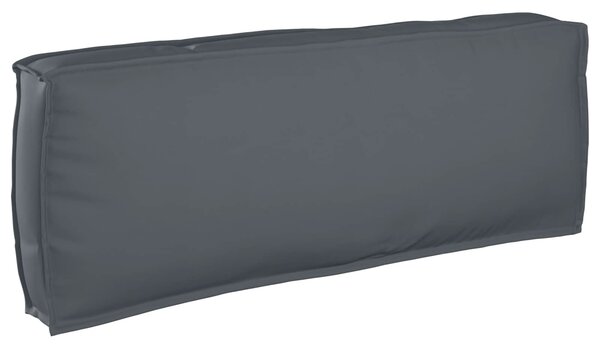 Poduszka Antracyt 120 x 40 x 12 cm Materiał Oxford