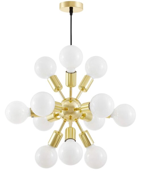 LAMPA WISZĄCA SUFITOWA NOWOCZESNA ZŁOTO KLASYCZNE NOVA W12