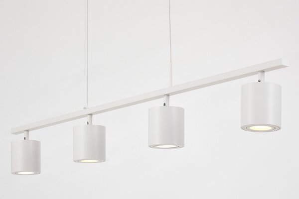LAMPA WISZĄCA NOWOCZESNA BIAŁA BOLT W4