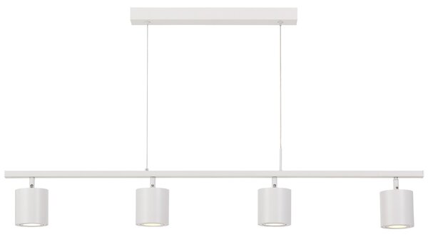 LAMPA WISZĄCA NOWOCZESNA BIAŁA BOLT W4