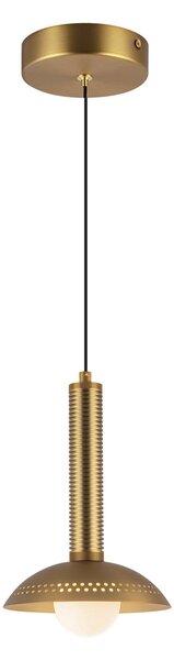 Lampa Wisząca Elstead, Arden, ściemnialny, złoty | mosiężny, salon, aluminium, nowoczesny