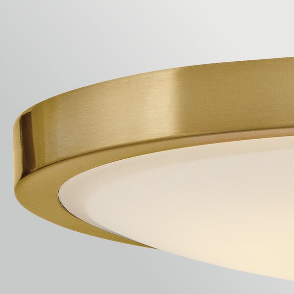 Lampa Sufitowa HINKLEY, Kieran, ściemnialny, złoty | mosiężny, salon, metal, vintage
