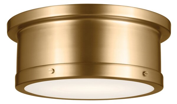 Lampa Sufitowa KICHLER, Serca, ściemnialny, złoty | mosiężny, salon, metal