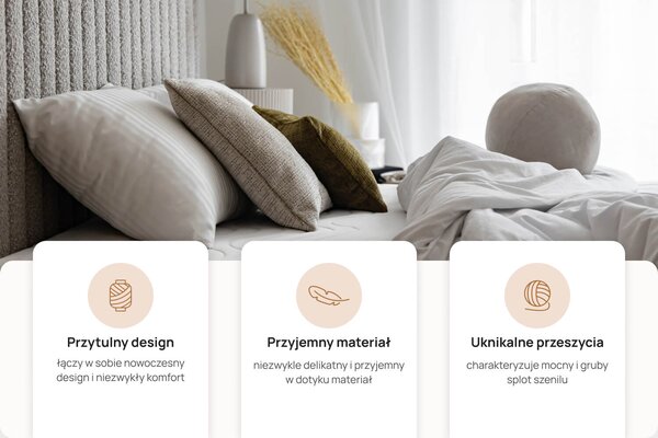 Poduszka dekoracyjna Ball w tkaninie Wind 05