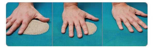 MATA KOC PLAŻOWY PRZEPUSZCZAJĄCY PIASEK 200x150