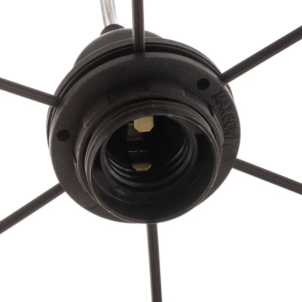 Lampa wisząca Dorina Maco Design, możliwość ściemniania, zielony, salon / jadalnia, tworzywo sztuczne, nowoczesny