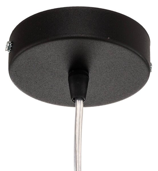Lampa wisząca Dorina Maco Design, możliwość ściemniania, zielony, salon / jadalnia, tworzywo sztuczne, nowoczesny