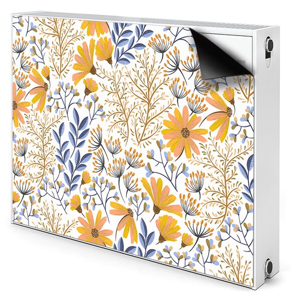 Magnes dekoracjny na kaloryfer Pastelowa łąka