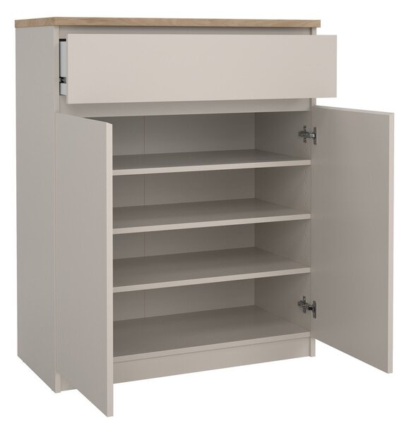 Kremowa komoda 80x100x40 cm Naia – Tvilum