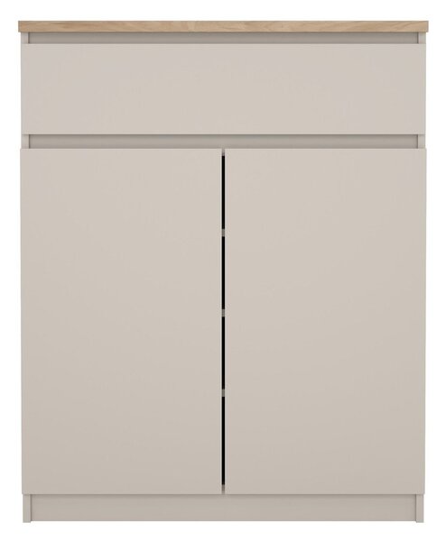Kremowa komoda 80x100x40 cm Naia – Tvilum