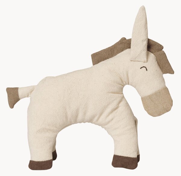 Ręcznie wykonana poduszka z bawełny organicznej Donkey