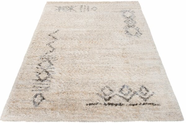 Nowoczesny miękki dywan w azteckie wzory - Undo 6X