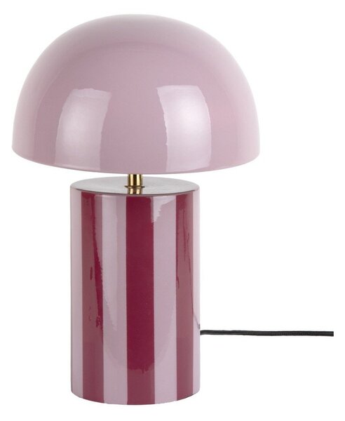 Fioletowa metalowa lampa stołowa (wysokość 34 cm) Rayado – Leitmotiv