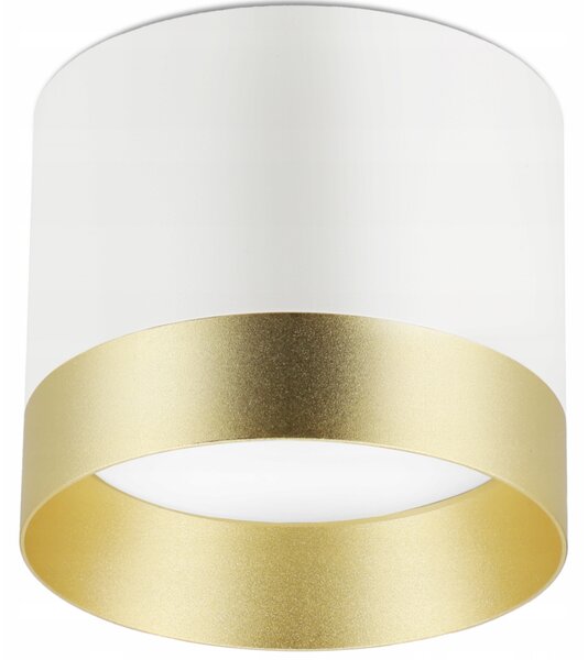 Oprawa Natynkowa Lampa Sufitowa LED Kinkiet Reflektor SPOT GX53 biała złota