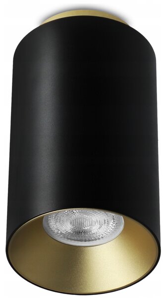 Oprawa GU10 Natynkowa Lampa Sufitowa LED Kinkiet Reflektor SPOT czarny złoty