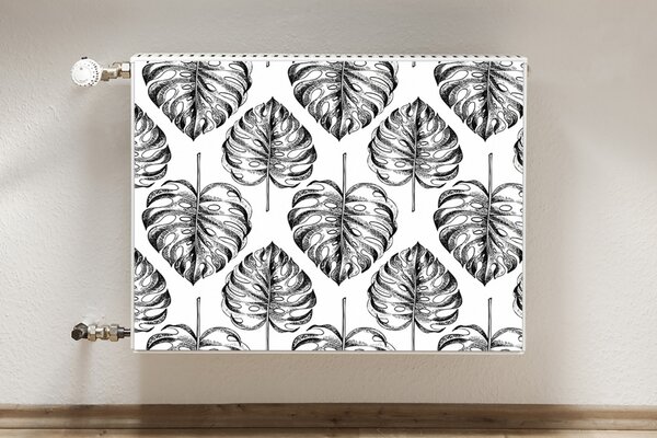 Magnes dekoracjny na kaloryfer Monstera